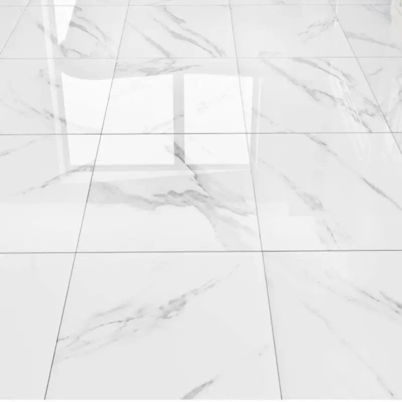 Tile floor installation